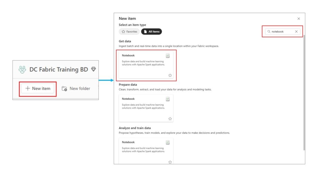 create notebook