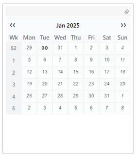 Calender 2